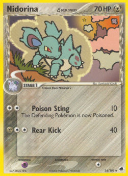 Nidorina δ Delta Species