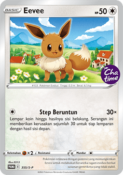 Eevee (S-P/ID 355) Sword & Shield Indonesian Promos