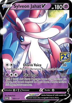 Dark Sylveon V (S-P/ID 309) Sword & Shield Indonesian Promos