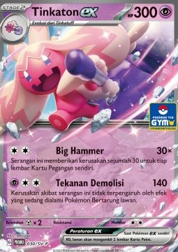 Tinkaton ex (SV-P/ID 030) Scarlet & Violet Indonesian Promos