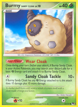 Burmy Sandy Cloak Lv.10