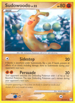 Sudowoodo Lv.22