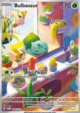 Bulbasaur (SV-P/ID 092) Scarlet & Violet Indonesian Promos