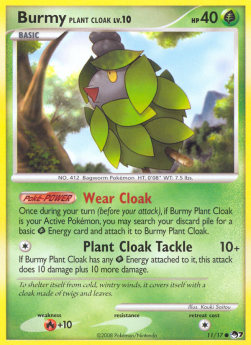 Burmy Plant Cloak Lv.10