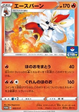 Cinderace (S-P 22) Sword & Shield Promos