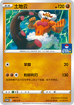 Landorus (S-P/CS 183) Sword & Shield Simplified Chinese Promos