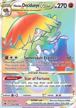 Hisuian Decidueye VSTAR