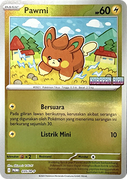 Pawmi (M-P/ID 035) M-P Indonesian Promos