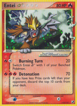Entei Gold Star