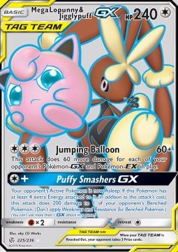 Mega Lopunny & Jigglypuff GX