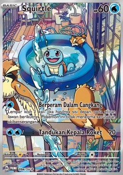 Squirtle (SV-P/ID 094) Scarlet & Violet Indonesian Promos
